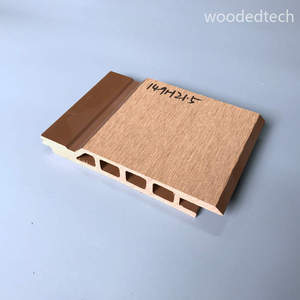 Bois plastique de revêtement mural en WPC de qualité marine, résistant à la corrosion en eau salée, pour villas côtières et stations balnéaires - Product Image 2