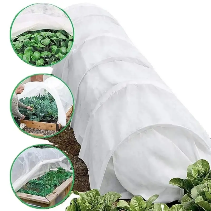 Tissu non tissé couverture d'hiver soin antigel fleur et herbe couverture de Protection