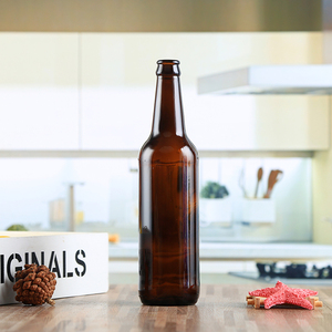 Manufacturer wholesale factory price glass beer bottle shaped giraffe with long neck bottle beer glass - Product Image 3