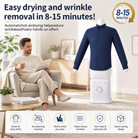 Machine à repasser automatique portable multi-moules pour vêtements, avec minuterie, pour usage domestique, pour éliminer les plis et sécher les chemises