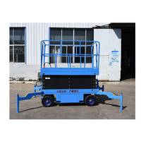 Nouvelle plateforme élévatrice hydraulique mobile, capacité de charge de 300 à 2000 kg, utilisation pour la construction aérienne