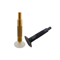 Pluma de Succión Manual Vxb-C35-Gs-J, Tipo Empuje, Aleación de Aluminio, Mango Antideslizante, 3 Ventosas, Seguro ESD, Antiestático