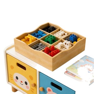 Wooden <b>Drawer</b> Organizer Rectangular Desktop <b>Storage</b> <b>Box</b> Eco-Friendly Candy <b>Box</b> Accessories Living Room Tidy Standing Type - Product Image 5