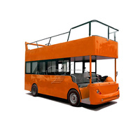 Fabricant Bus touristique à double pont Voiture de tourisme Train sans rail à vendre
