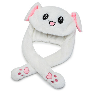 Cute Pink Unicorn Ear Hat With Rainbow Horn And Stars For Party Wear - Product Image 3