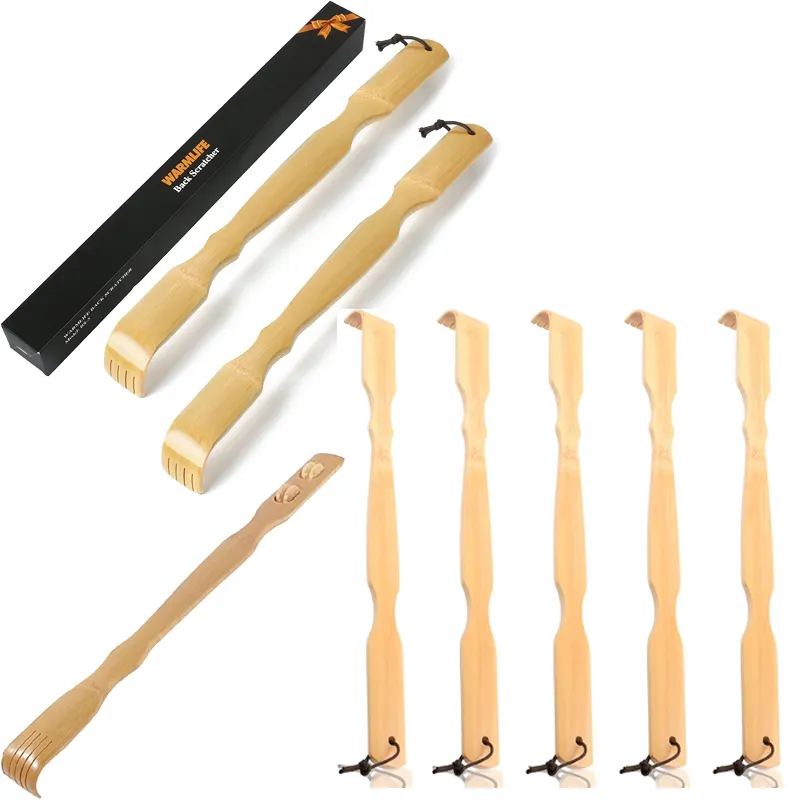 Groothandel Hout Terug Scratchers Uitschuifbare Scratch Body Massage Tool Met Lichaam Stok Roller