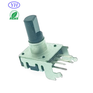 ตัวเข้ารหัสสัญญาณดิจิตอล Bourns PEC12R RE130F คุณภาพสูง แบบแนวนอน EC12 แบบกำหนดเอง 12 พัลส์ 24 พัลส์ ขนาด 12 มม. พร้อมสวิตช์กด และได้รับมาตรฐาน RoHs - Product Image 1