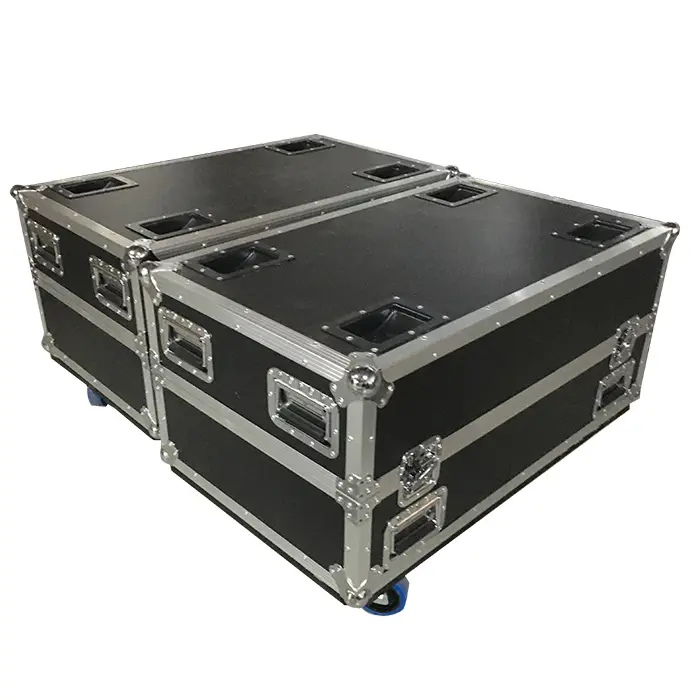 pro line array speaker flight case 4in1 for transport cabinet