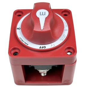 Interruptor de Batería de Doble Circuito Serie M 6010 - Rojo - Product Image 1