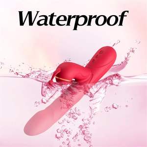 Vibratore Coniglio 3-in-1 per Donne, Dildo Telescopico Riscaldato, Stimolatore Clitorideo e del Punto G, Masturbatore Femminile, Giocattoli per Adulti per Coppie - Product Image 4