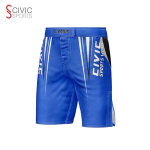 Sublimation de polyester personnalisée de haute qualité MMA Kick Boxing Muay Thai Grappling Shorts Hommes Karaté Trunks Pantalon Spandex - Product Image 1