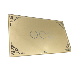 Couverture de panneau d'interrupteur en verre flotté trempé ultra-transparent, structure solide, motif plat, éclairage intelligent pour la maison, anti-UV, marque <span class=keywords><strong>MAREAL</strong></span> - Product Image 6