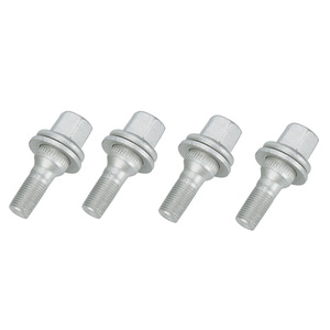 Tuercas de rueda para Peugeot 2008 301 307 308 308S 408 5008, tornillos de rueda de acero plateados, piezas de repuesto - Product Image 2