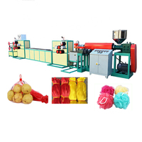 Hede High Output Single Screw PE/PP Plastic Knooploze Bloemengaas Productielijn voor Fruit- en Groenteverpakkingen Netzakken Bad