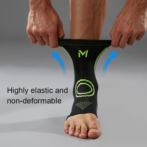 SHIWEI-3072#Factory Price Fitness Foot Compression Sleeve Sport Safety Nylon <strong>Ankle</strong> <strong>Support</strong> for Basketball <strong>Ankle</strong> Brace - Product Image 3
