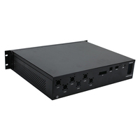 Boîtier de montage en rack 2U personnalisé OEM/ODM en acier galvanisé/alliage d'aluminium IP54