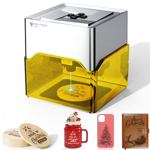 เครื่องแกะสลักเลเซอร์ขนาดเล็ก/เครื่องตัดอัตโนมัติพิมพ์ DIY เครื่องแกะสลักเลเซอร์ขนาดเล็กสำหรับโลหะใช้งานง่าย - Product Image 2