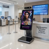 Máquina de Control de Acceso con Reconocimiento Facial, Tablet PC Comercial Android, Personalización ODM Disponible