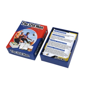 Set di <span class=keywords><strong>Carte</strong></span> da Gioco Personalizzato <span class=keywords><strong>a</strong></span> Tema Calcio per Adulti, Divertimento di Gruppo, <span class=keywords><strong>Carte</strong></span> Colorate, Gioco da Tavolo Ecologico per Famiglie in Scatola - Product Image 3