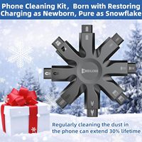 Kit de nettoyage de téléphone portable Ordilend pour Android/iPad - Port de charge, prise casque, montre connectée - Élimination de la poussière