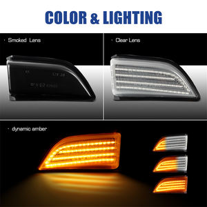 Vente en gros <span class=keywords><strong>de</strong></span> feux <span class=keywords><strong>de</strong></span> clignotants séquentiels à LED 12V pour rétroviseur, pour Volvo XC60 2008-2014, lentille fumée, <span class=keywords><strong>feu</strong></span> <span class=keywords><strong>de</strong></span> position latéral - Product Image 2