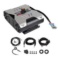 Compresseur d'air portable 4x4 12V DC 150PSI, gonfleur de pneus de voiture haute performance 150L/Min avec kit de manomètre