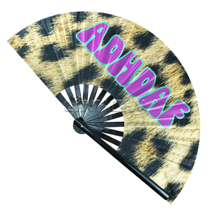 Tùy Chỉnh 13-Inch Cá Nhân Tre In Ấn Rave Fan Tiếng Ồn Lớn Tiếng Ồn Câm Fan Với Lớn Cầm Tay Nhảy Múa Biểu Tượng Thăng Hoa - Product Image 6