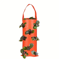 Kantong bunga gantung desain pabrik untuk tas penumbuh kentang berkebun