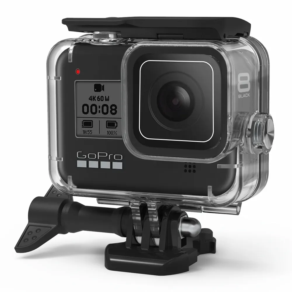 8 60M À Prova D' Água Caixa Estanque para GoPro Hero Câmera de Ação