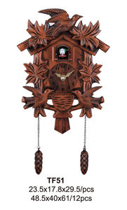 Reloj de pared de plástico con forma de casa para niños, música, para decoración, venta al por mayor, reloj de hora mundial - Product Image 5