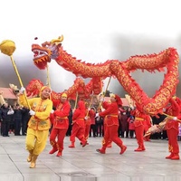 Costume chinois dragon de danse chinois costume de dragon chinois lion de danse et danse du dragon.