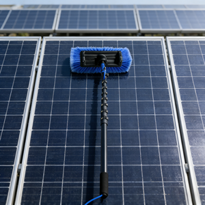 Herramientas de Limpieza Telescópicas de Aluminio/Fibra de Carbono Personalizadas para Limpieza de Ventanas y Paneles Solares con Cepillo de Agua Suave - Product Image 4