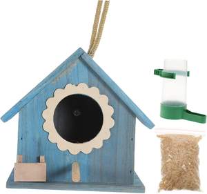 กรงนกไม้คอกคาทีลบ้านนกแคมป์รังนกทำจากไม้ธรรมชาติออกแบบได้ตามต้องการ - Product Image 1