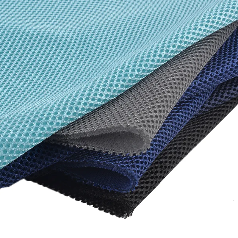 3 Layer 3D Air Spacer Sandwich Mesh Fabric for Seat Cover Breathable Sport Shoes Sofa Material Speaker Mesh Fabric