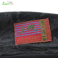 Bonnet unisexe en tricot acrylique doux avec motif de lettres de dessin animé brodé, style décontracté, idéal pour la plage