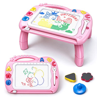 Tableau magnétique multifonctionnel pour enfants, table de dessin pour tout-petits, jouet de voyage portable, jouets éducatifs effaçables