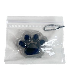 <b>Mini</b> <b>Black</b> Cat Claw Plastic Silicone Squishy Toy Unisex Stress Relief Slow Rising for Friends Gift Office Decor Pendant - Product Image 1