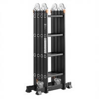 Échelle tout-terrain multifonctionnelle Xinxing Pro en aluminium 2,4 m 3,5 m 4,6 m 5,7 m 6,7 m avec une charge maximale de 150 kg 300 kg