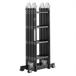Échelle tout-terrain multifonctionnelle Xinxing <span class=keywords><strong>Pro</strong></span> en aluminium 2,4 m <span class=keywords><strong>3</strong></span>,5 m 4,6 m 5,7 m 6,7 m avec une charge maximale de 150 kg 300 kg - Product Image 6