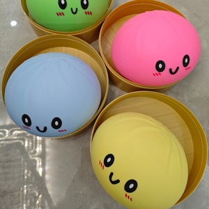 GL Mystery <b>Jumbo</b> Large Giant Dumpling <b>Squishy</b> 15cm Colorful Dumplings <b>Squishy</b> Toys with Steamer Mystery Dumplings Juguete - Product Image 2
