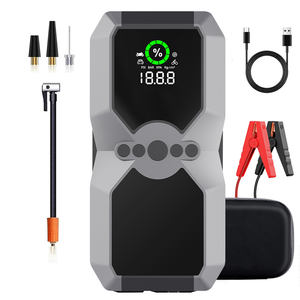 Démarreur de voiture avec compresseur d'air, écran LCD, 48000MAH, chargeur portable, booster puissant 5000A, démarreur de batterie de voiture - Product Image 5