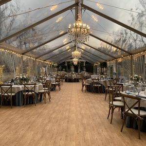 Large Marquee Outdoor Pole Tent Sailcloth Event Party Tent Strech Carpas Para Eventos Wedding Tent For 100 300 500 People Events - Product Image 2