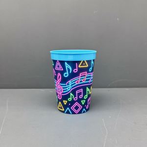 Eco Friendly <b>Reusable</b> Food Grade PP Plastic Material Party <b>Cups</b> with Straws for Sports Games 8oz to 32oz Range PRS - Product Image 4