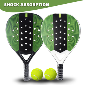 <span class=keywords><strong>Raquette</strong></span> de padel légère en plastique ABS, nouvelle conception personnalisée OEM, avec noyau en EVA, pour les joueurs débutants, raquettes de padel populaires - Product Image 1