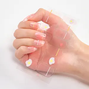 Nieuwe Producten Maken Je Eigen Korea Pure Kleur Nagelsticker 3d Nagellak Art Nagelsticker Groothandel Niet-Giftig 100% Echt