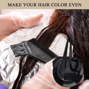 Venta al por mayor, barbería, tazón de <span class=keywords><strong>tinte</strong></span> de plástico, paleta de teñido de cabello, cuencos, salón, <span class=keywords><strong>tinte</strong></span>, mezcla, herramienta de estilismo de peluquero - Product Image 6