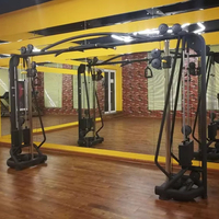 Rack de musculation pour entraînement de base, Ensembles de fitness pour salle de sport, Appareil Crossover à câbles à charges guidées pour l'entraînement