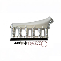 Collecteur d'admission en aluminium CNC haute performance avec kit rail de carburant pour moteur Volvo 960 / S90 / V90 3.0L 24V B6304S 6 cylindres en ligne