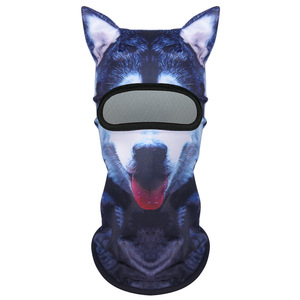 Nueva Máscara Divertida 3D con Diseño <span class=keywords><strong>de</strong></span> Cara <span class=keywords><strong>de</strong></span> Animal, <span class=keywords><strong>de</strong></span> Fibra <span class=keywords><strong>de</strong></span> Spandex, Protector Solar para el Cuello, con Orejas <span class=keywords><strong>de</strong></span> Perro/Gato, a Prueba <span class=keywords><strong>de</strong></span> Viento, para el Verano - Product Image 3