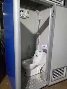 TOPPRE modüler prefabrik ayrılabilir kamu duş kabini tuvalet açık mobil tuvaletler Wc banyo lüks taşınabilir tuvalet satılık - Product Image 4